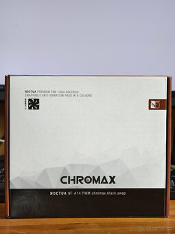 Noctua NF-A14 Chromax Black Swap | ORIG. BALENÍ ✅ - 7