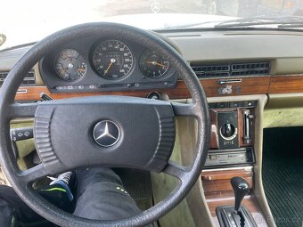 Veterán Mercedes Benz w116 280 SE policajna limuzina - 7