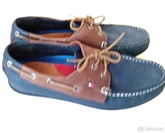 pánské kožené mokasíny vel. 41 zn. Tommy Hilfiger - 7