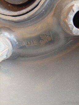 Prodám 5x112mm, obuté plechové kola s letníma pneu 195 65 15 - 7