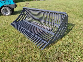 Lopata pro sběr kamene z pole, prosev suti, zeminy apod. - 7