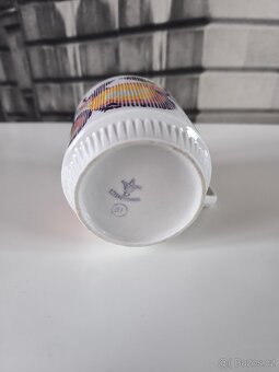 Retro hrnek "C" - Dubí, ČSSR - 7