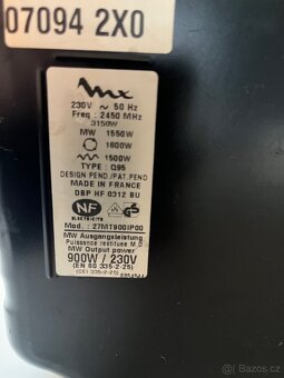 Moulinex 900W , 3-kombinace - 7