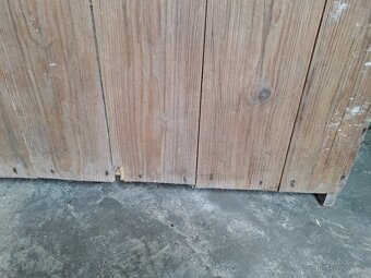 lavička - botník na chalupu - 7