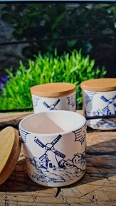 RETRO -betlém,kořenky,lampička,kovová polička - 7