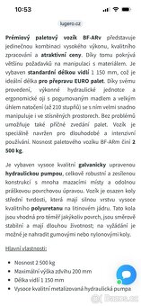 Paletový vozik - 7