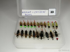 Rybářské mušky ( GOLDKOP, LARVIČKA) 19-26 - 7