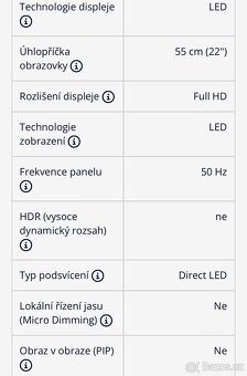 full HD Sencor 22” JAKO NOVÁ - 7