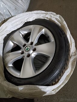 Alu kola Yeti Zimní 205/55/16 7.5mm 5x112 ET45 - 7