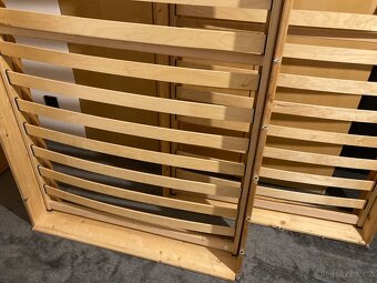 Matrace + rošt dřevěný - 7