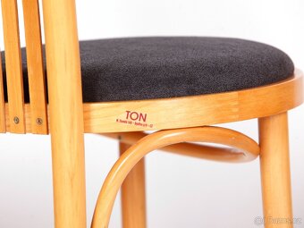 Jídelní židle TON, 6x přečalouněné židle - 7