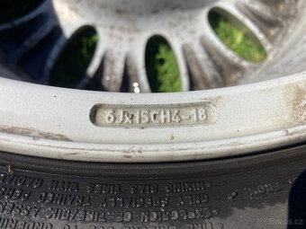 ALU kola Citroen Xsara Picasso 185/65 r15 + šrouby - 7