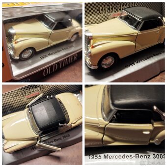 6x Model Mercedes cca 10cm - 7