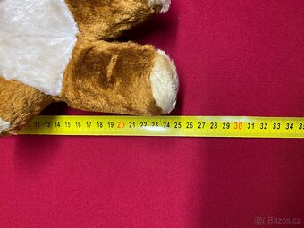 staré hračky plyšový medvěd retro hračka medvídek plyšák - 7