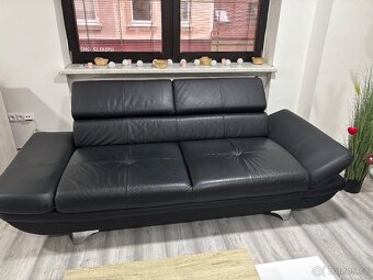 Luxusní sedací souprava  kůže 3+2+1 - 7