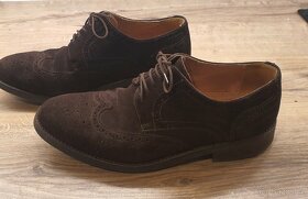 Pánské anglické semišové boty v. 43-Ralph Harrison - 7