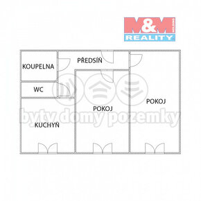 Prodej bytu 2+1, 52 m², Ostrava, ul. Hulvácká - 7