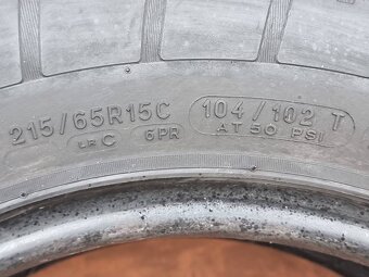 Letní Michelin 215/65/15C - 7
