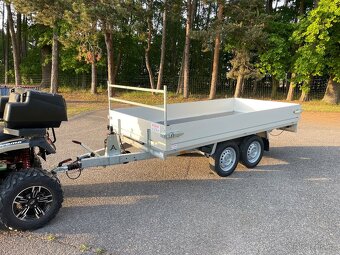 Nový bržděný sklopný přívěs Anssems 2000 kg ✅ - 7