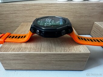 Amazfit T-Rex 3 černé (jako nové) (oranžový a černý řemínek) - 7