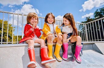 Dětské holínky gumáky Aigle Lolly Pop Unisex v. 35 - 7