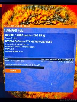 HERNÍ Počítač AMD Ryzen 7, RTX4070 - 7