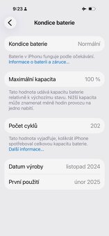 iPhone 16 Pro 128 GB – přírodní titan, záruka do 02/2027 - 7