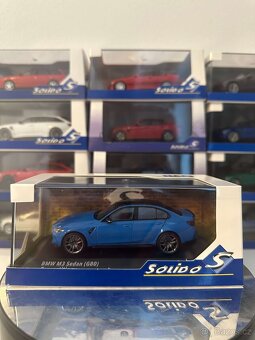 BMW predam krasny zberatelsky model. Mierka 1:18 a 1:43. - 7