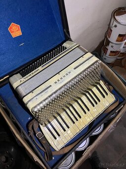Akordeon Hohner Imperial V s původním pouzdrem - 7