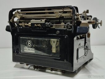 Starožitný psací stroj Olympia 8 - 7