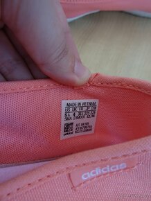 9% sleva - růžové baleríny Adidas, velikost 36,5 - 7