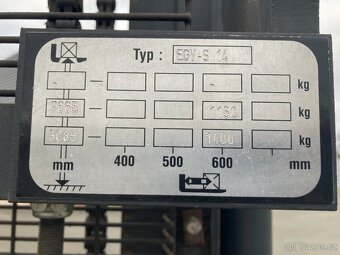 Elektrický vysokozdvižný vozík STILL EGV-S14 |PS6232| - 7