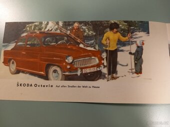 Škoda Felicia a Octavia - dobový prospekt v němčině - 7