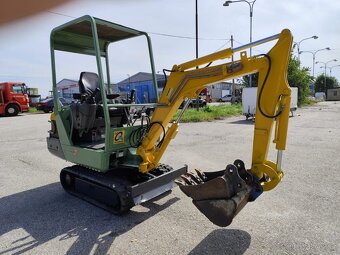 Minibagr Yanmar B15 /1600kg/, 2x lyžica - 7