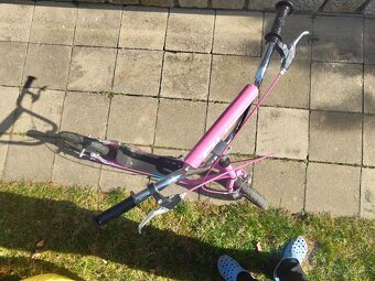 Koloběžka Quick 20 Platinum -růžová - 7