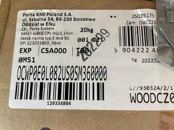 DVEŘE PORTA CPL SE ZÁRUBNÍ - 7