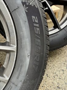 Zimní sada Škoda Kodiaq VW Tiguan 17" 215/65 R17 - 7