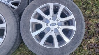 Prodám 4 originální disky Ford + letní pneu v ceně - 7