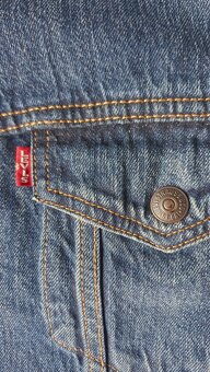 Zateplená džínová bunda Levis L - 7