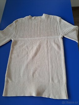 Béžový svetr značky Nautica - 7