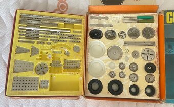 🧰 Kovová stavebnice Construction 100–120 – retro sada - 7