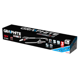 Sada tyčové pilky a nůžek na živý plot, 58G098, aku, 18V, - 7
