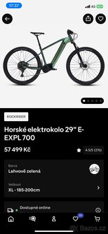 Horské elektrokolo 29” Rockrider E-EXPL 700 - 7
