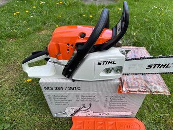 Nová benzínová motorová pila STIHL MS261 - 7