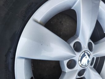 15"alu sada Carme 5x100 origo Rapid Fabia 3 Roomster Polo - 7