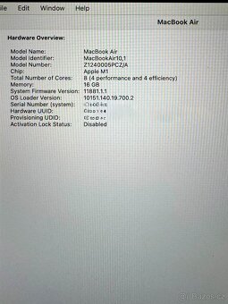 MacBook Air M1 16GB RAM / 512GB SSD (možnost odpočtu DPH) - 7