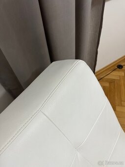 Lenoška PHASE - bílá kůže - ve stavu nové - 7