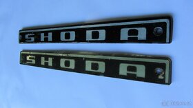 ŠKODA 110R ozdobný štít přední - vyrobený - 7