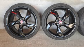 Alu kola ,  4x100 R 18 s pneu. - 7