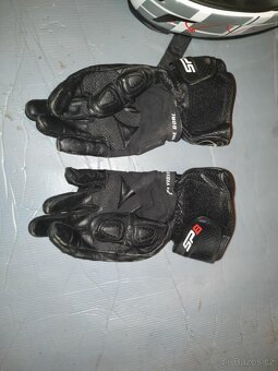 Helma na motorku NEXX XR2 - bílá barva + rukavice - 7
